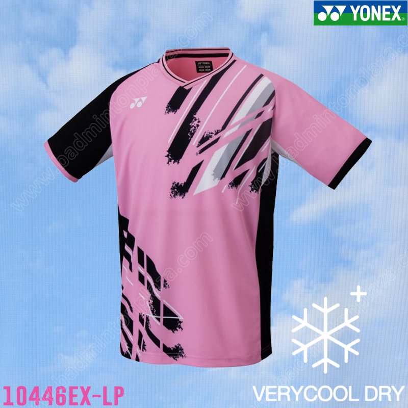 เสื้อแบดมินตันโยเน็กซ์ ทีมนานาชาติ 10446EX สีชมพู