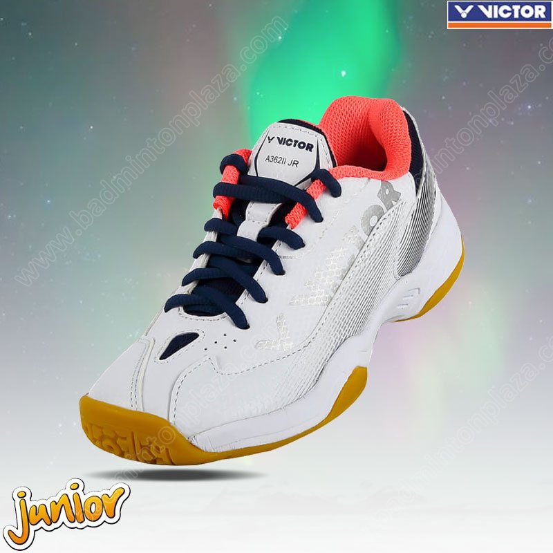 Victor A362II Junior Badminton Shoes White (A362IIJR-AB)