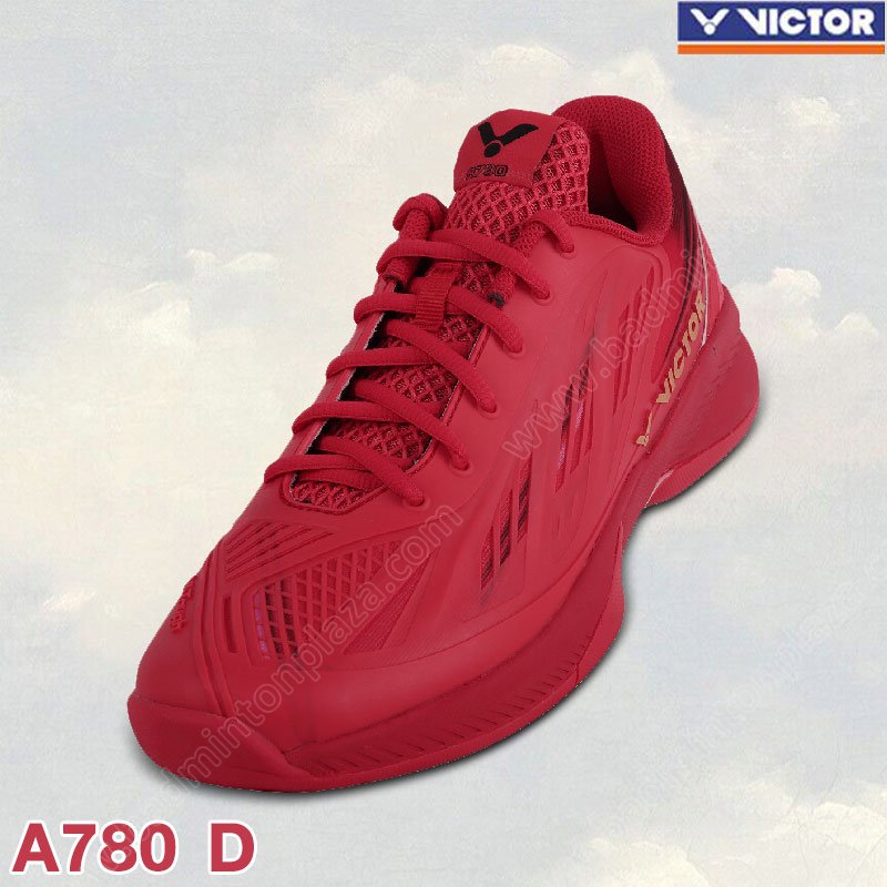 รองเท้าแบดมินตันวิคเตอร์ A780 สีแดง (A780-D)