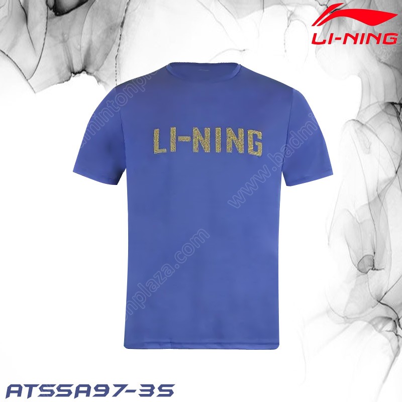 Li-Ning ATSSA97 Men's Round Neck T-Shirt True Navy