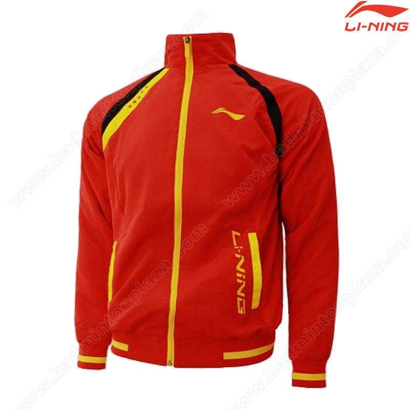 เสื้อแจ๊กเก็ตทีมหลี่หนิง สีแดง (AWDJ531-3)