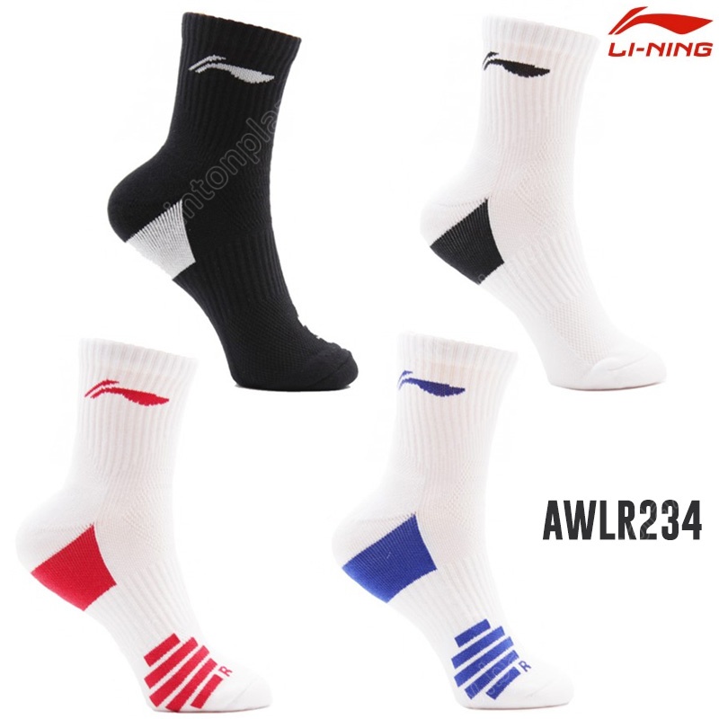 ถุงเท้ากีฬาบุรุษ AWLR234 Free Size หลีหนิง (AWLR23