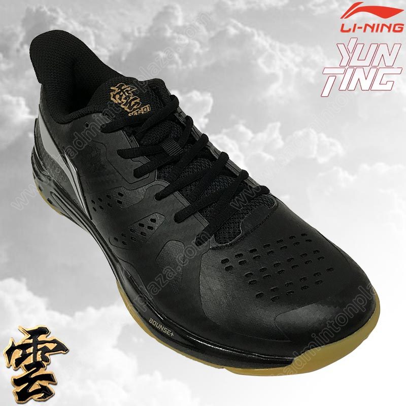 รองเท้าแบดมินตันหลี่หนิง YUN TING สีดำ (AYAR033-3S