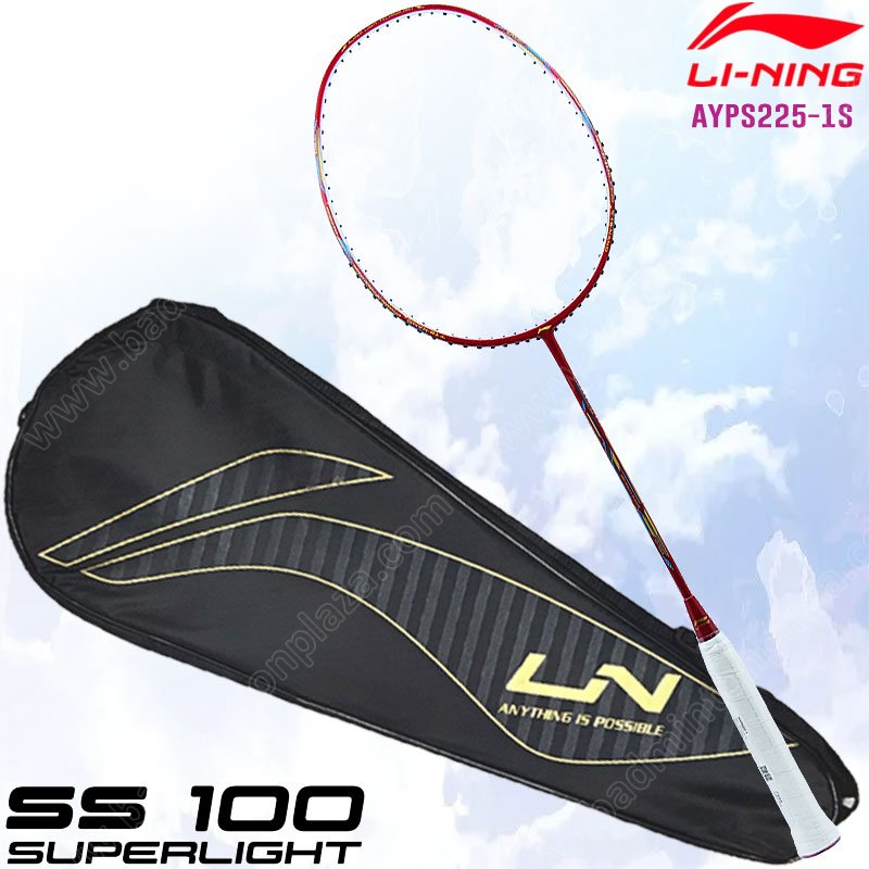 Li-Ning SS 100 Superlight Free! String+Grip+Cover (AYPS225-1S)
