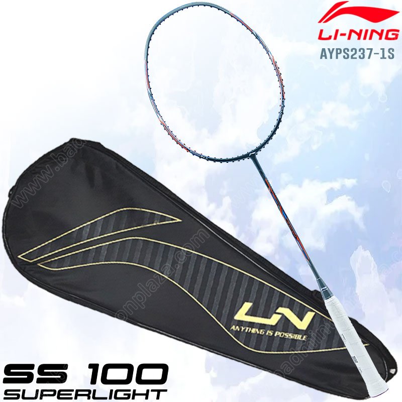 Li-Ning SS 100 Superlight Free! String+Grip+Cover (AYPS237-1S)