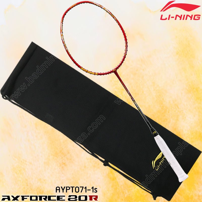 LI-NING Axforce 20R X-Sonic Boom System Red/Black Free! String+Grip (AYPT071-1S)