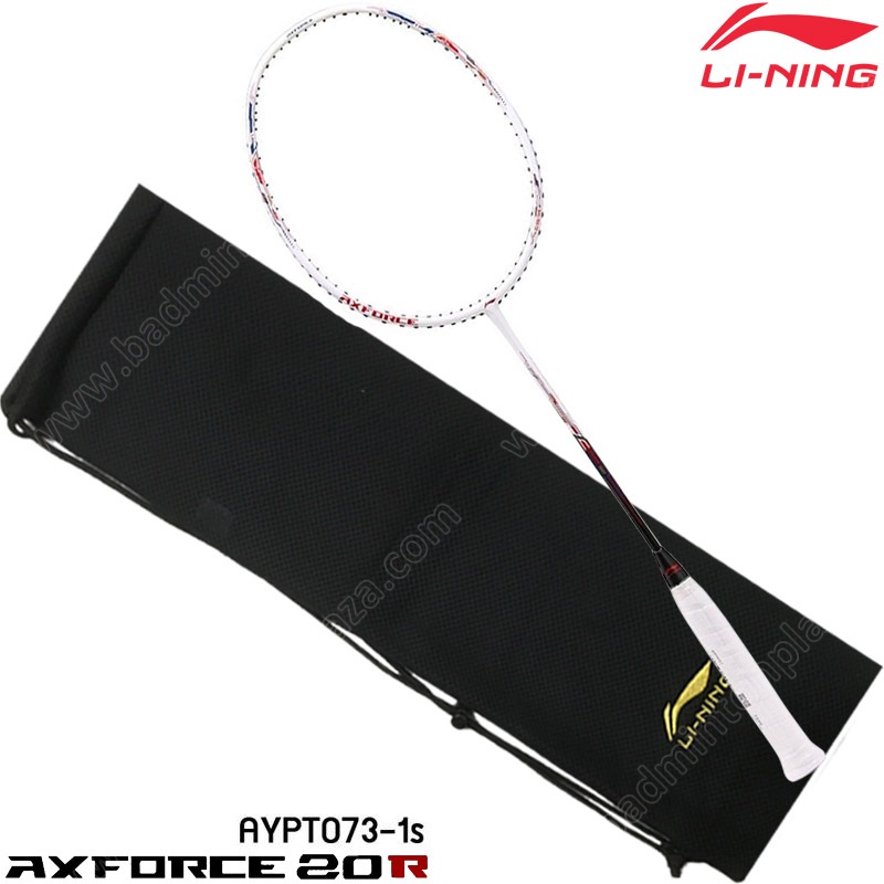 LI-NING Axforce 20R X-Sonic Boom System White Free! String+Grip (AYPT073-1S)