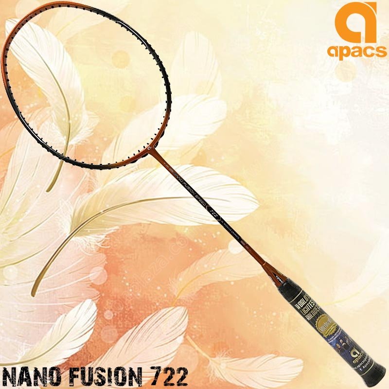 ไม้แบดมินตัน เอแพ็คส์ Nano Fusion Speed 722 สีดำ/ส