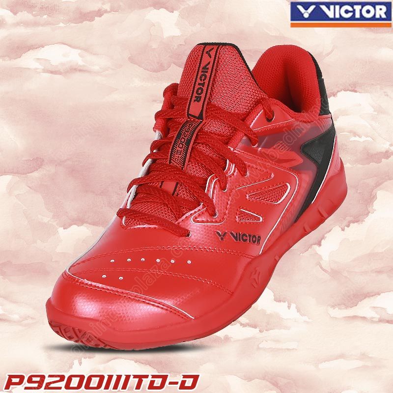 รองเท้าแบดมินตันวิคเตอร์ P9200IIITD สีแดง (P9200II