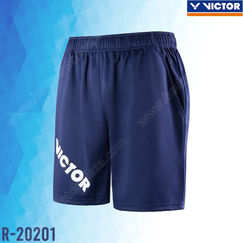 กางเกงกีฬาขาสั้นวิคเตอร์ รุ่น R-20201 สีน้ำเงินเข้ม (R-20201B)