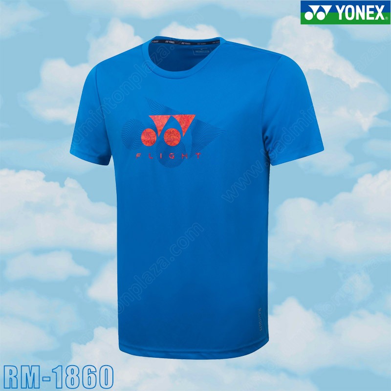 Yonex 1860 Special Logo Training Tees DIVA BLUE (RM-1860-DB)