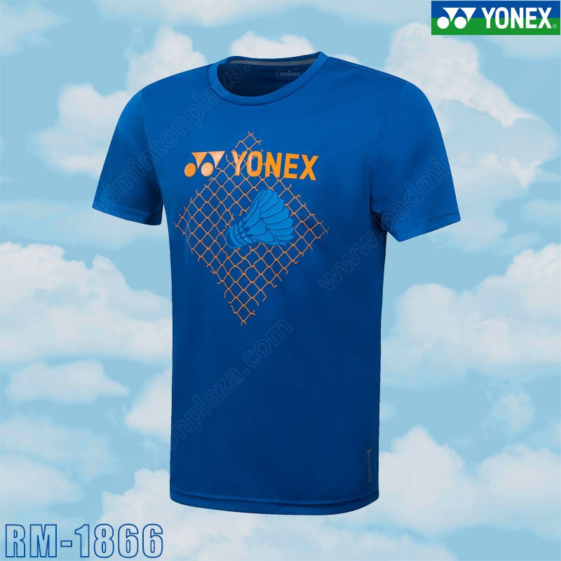 Yonex 1866 Special Logo Training Tees IMPERIAL BLUE (RM-1866-IB)