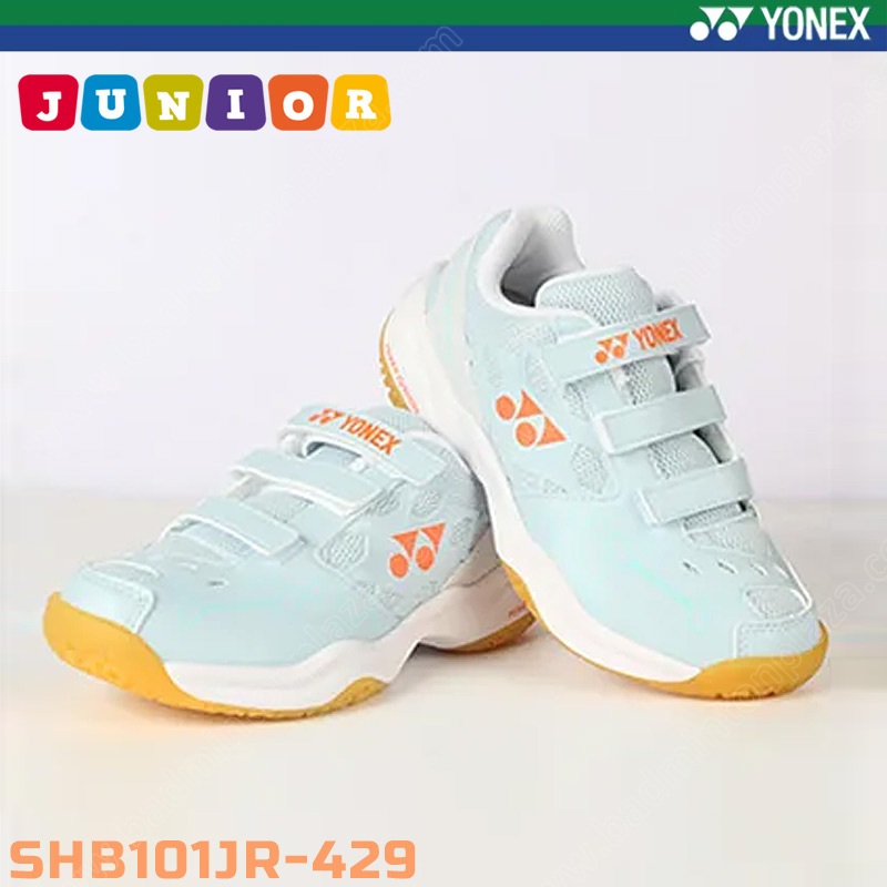 YONEX CUSHION 101 Junior Badminton Shoes Light Blue (SHB101JR-429)