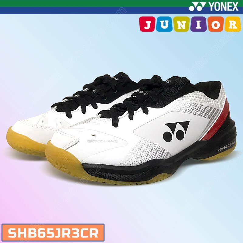 YONEX POWER CUSHION 65 Junior Badminton Shoes Whit