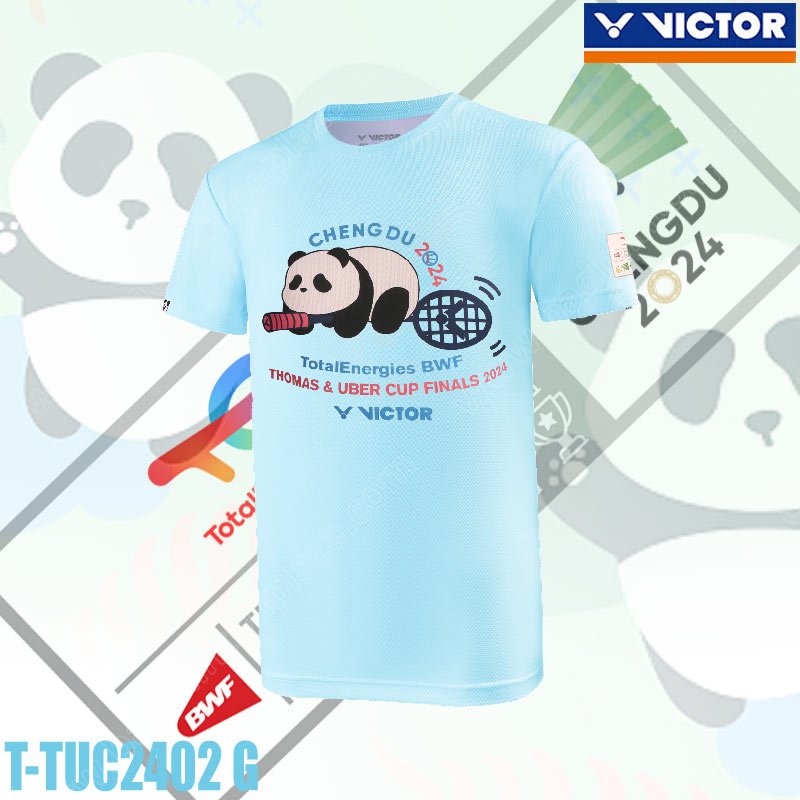 VICTOR BWF Thomas & Uber Cup Finals 2024 T-Shirt Light Green (T-TUC2402-G)