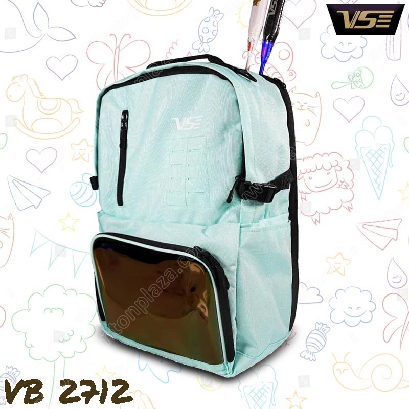 กระเป๋าเป้สะพายหลัง วีเอส VB2712 สีเขียวมิ้นท์ (VB2712G)