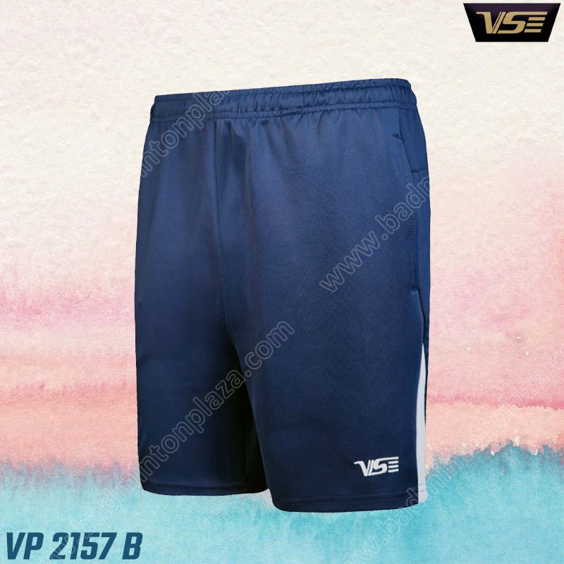กางเกงกีฬาขาสั้น VS รุ่น VP-2157 สีน้ำเงินเข้ม (VP