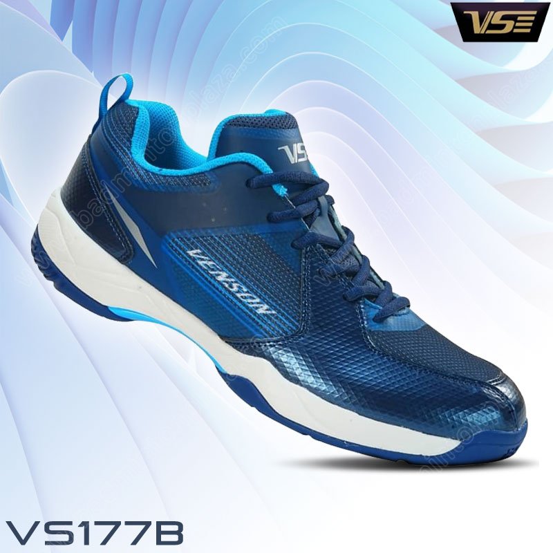 รองเท้าแบดมินตันวีเอส หน้ากว้าง VS177 สีน้ำเงินเข้ม (VS177B)