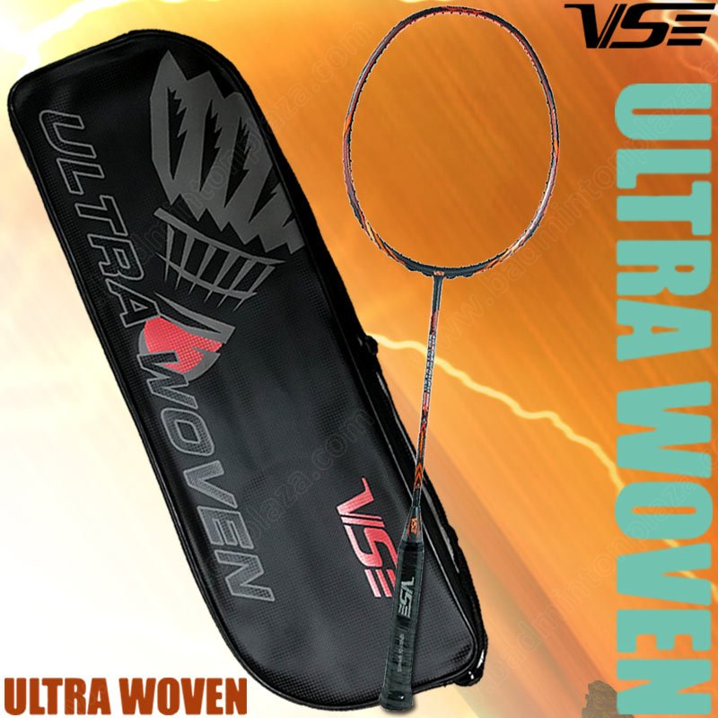 VS Badminton Racket ULTRA WOVEN 88S Free! String+Grip (W88-S)