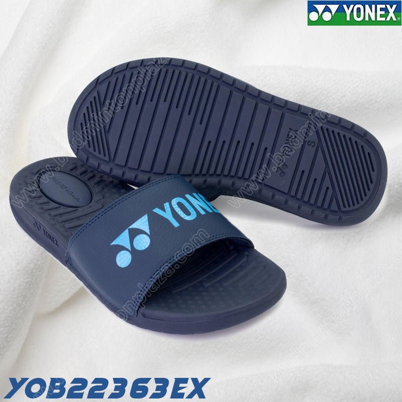 YONEX YOB22363EX SHOWER SANDALS NAVY SAX(YOB22363EX-NSX)