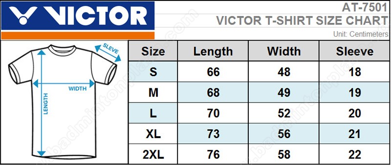 Victor Badminton Shoes Size Chart