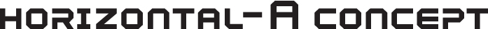 horizontal-a concept logo