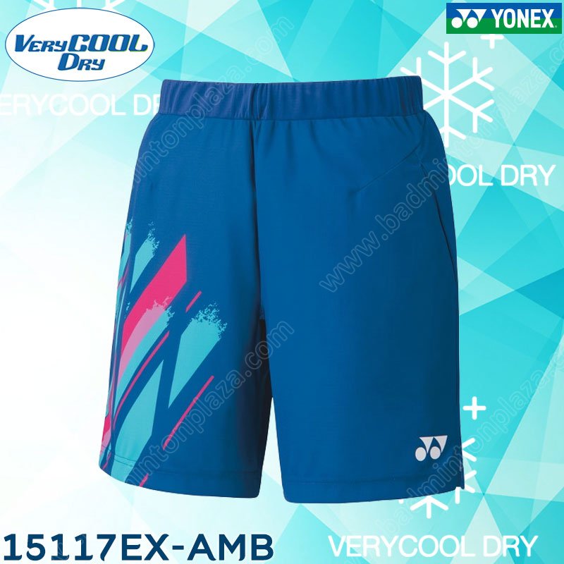 YONEX MEN'S SHORTS 15117EX American Blue (151117EX