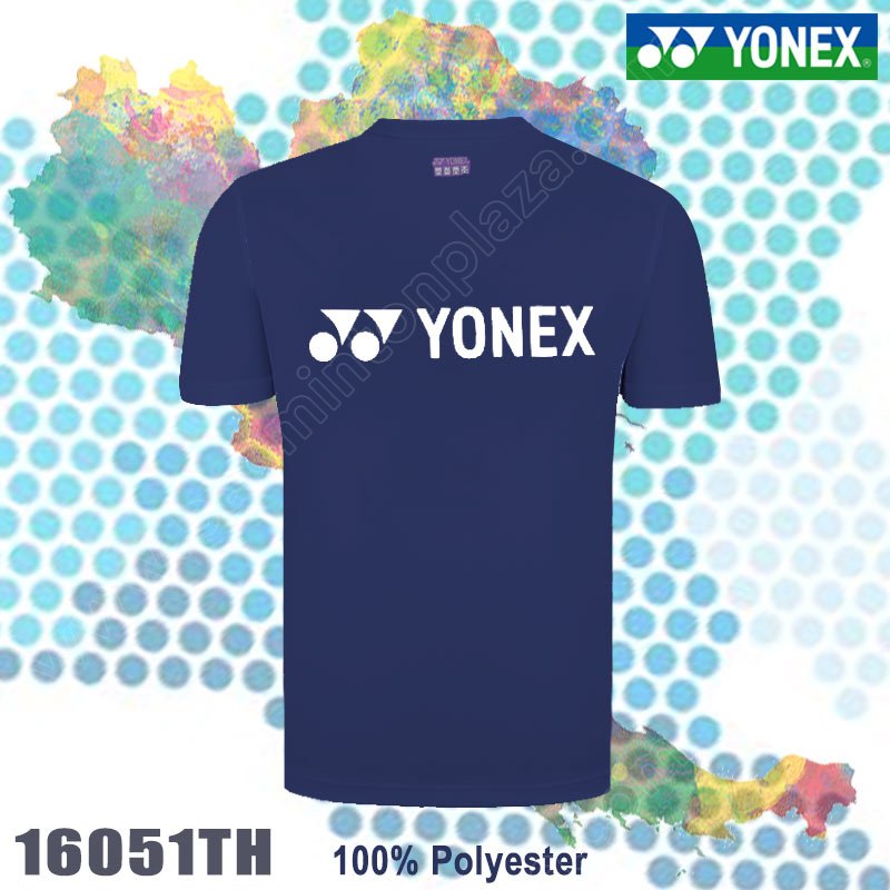 Yonex 16051TH Men's Round Neck Tee Navy (16051TH-N
