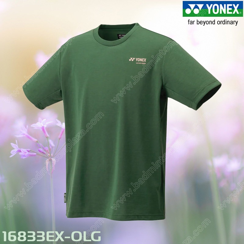 YONEX NATURAL SERIES FASHION SHIRT OLIVE GREEN (16