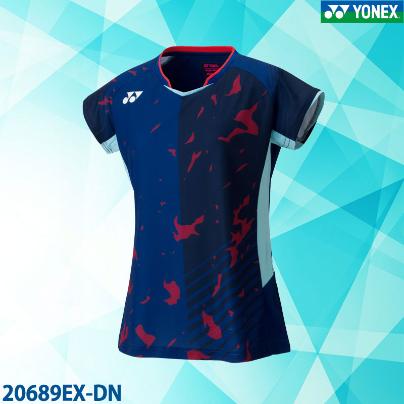 YONEX 2022 Women's Game Shirt 20689EX DARK NAVY (20689EX-DN)