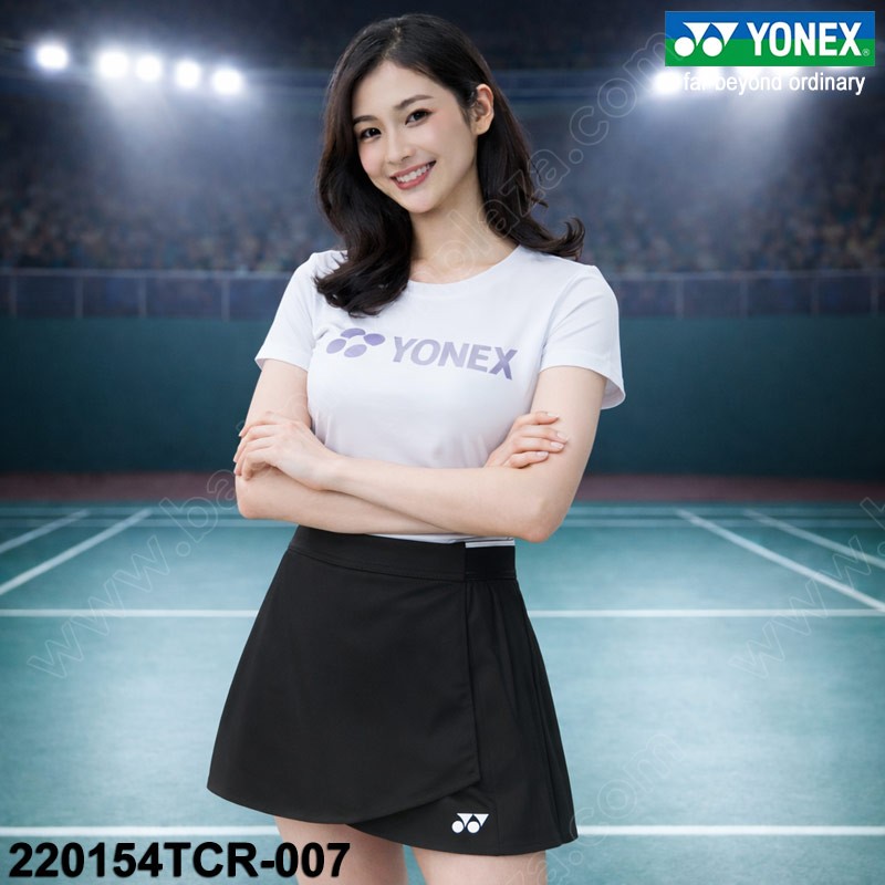 YONEX 220154TCR Sports Skirt with Safty Pants Blac