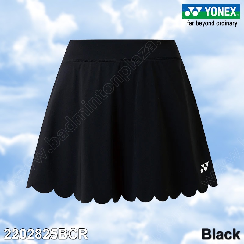 YONEX 2202825BCR Sports Skirt with Inner Shorts Black  (2202825BCR-007)