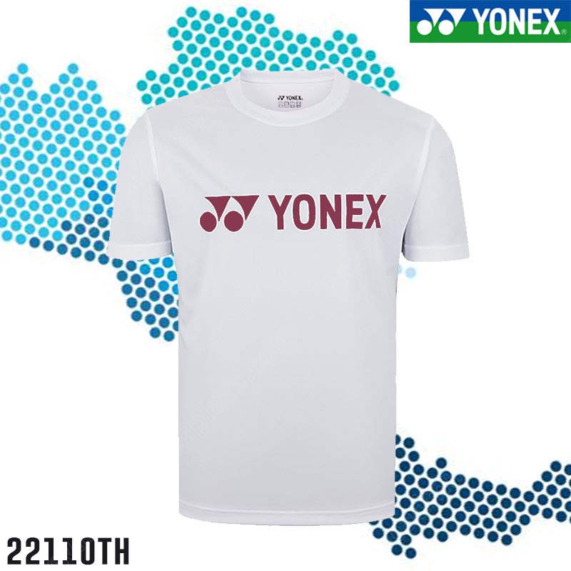 Yonex 22110TH Round Neck Tee White (22110TH-WT)