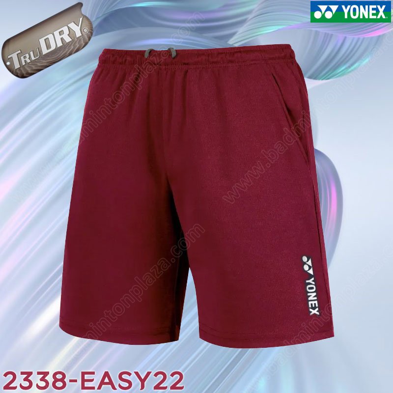 กางเกงแบดมินตันโยเน็กซ์ 2338 EASY22 สีทับทิม (2338-PMGN)