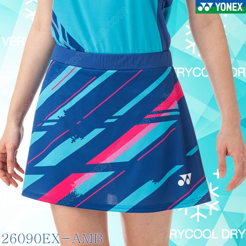 Yonex 26090EX VERY COOL DRY WOMEN'S SKORT BLUE (26090EX-AMB)