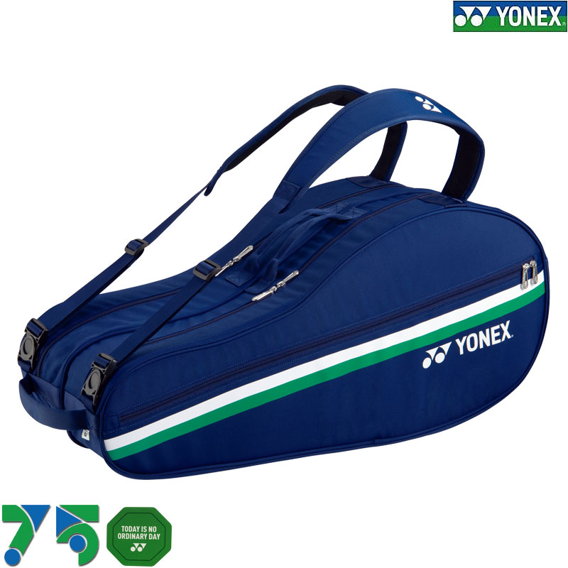 YONEX 75th 6PCs Racquet Bag Midnight (BA26APEX-MID