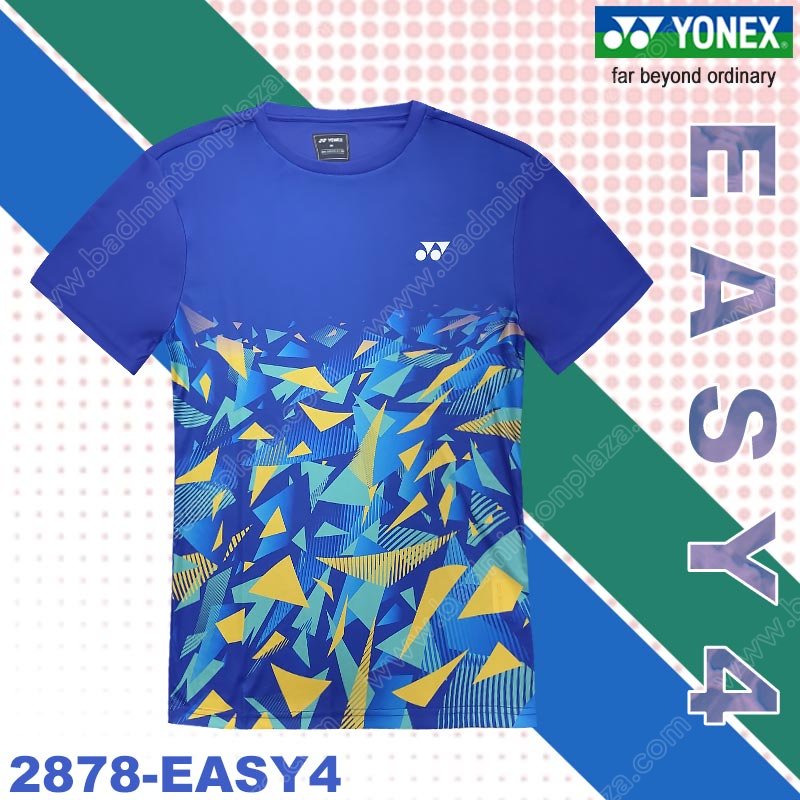 Yonex 2878 EASY4 Round Nect Tee Royal Blue (2878-EASY4-RB)