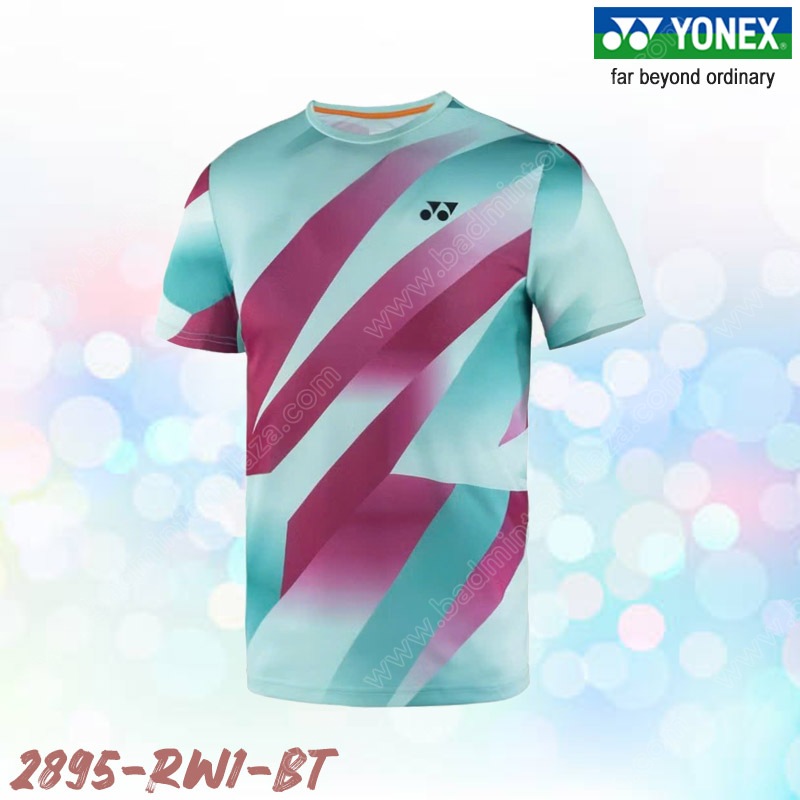 Yonex 2895 Runaway Men's Round Nect Tee Blue Tint (2895-RW1-BT)