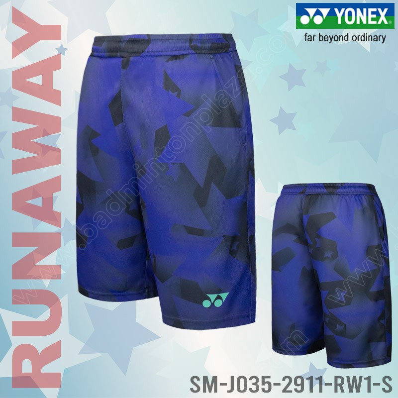 Yonex 2911 Run Away Men Sports Shorts Blue Berry (2911-RW1-BB)