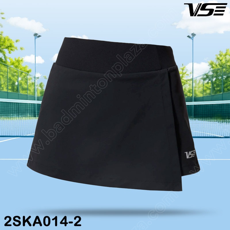 กระโปรงกีฬา VS VENSON 2SKA014 เนื้อดี แห้งเร็ว สีดำ (2SKA014-2)