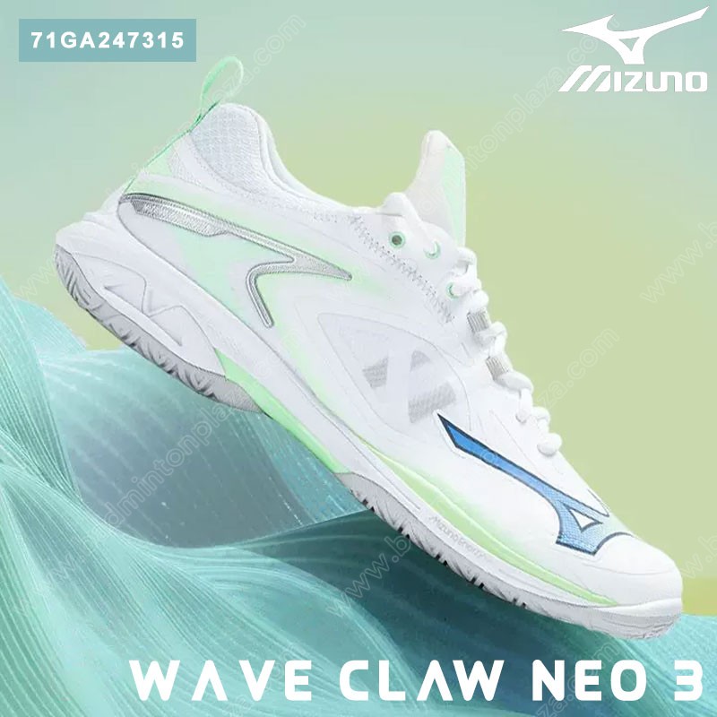 MIZUNO WAVE CLAW NEO 3 Unisex  White/Green (71GA24