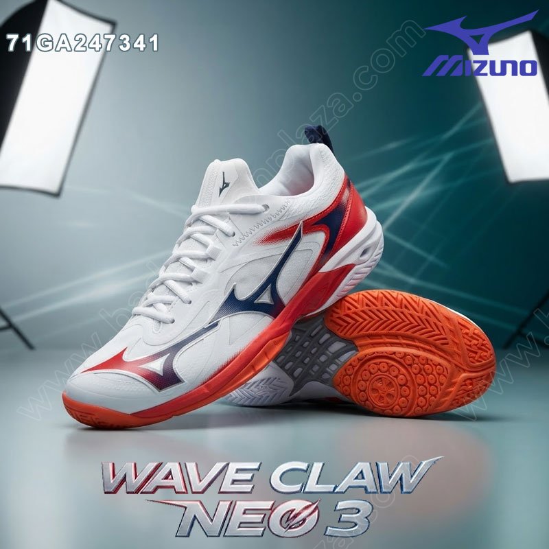 MIZUNO WAVE CLAW NEO 3 Unisex White/Baritone Blue/