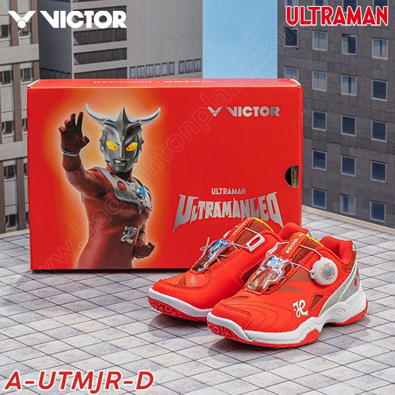 VICTOR x ULTRAMAN Junior's  Badminton Shoes Red (A