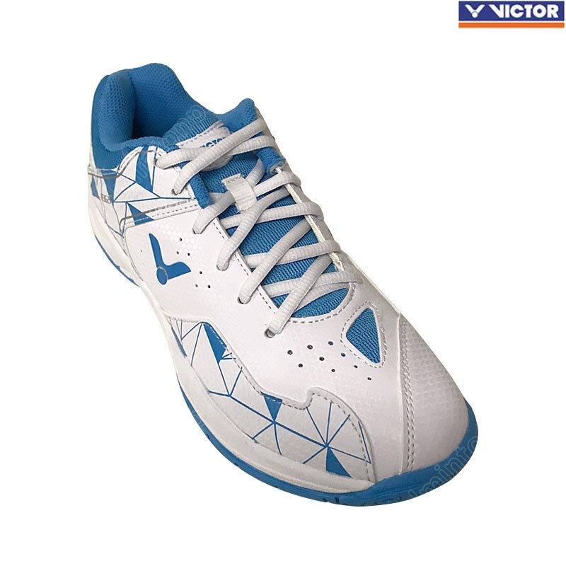 Victor A362F Ladies Badminton Shoes White/Aquarius