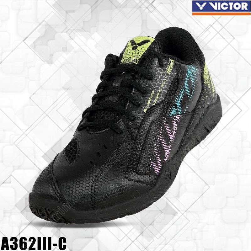 Victor A362III Badminton Shoes Black (A362III-C)