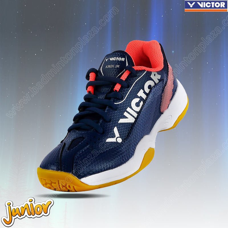 Victor A362II Junior Badminton Shoes Navy Blue (A3
