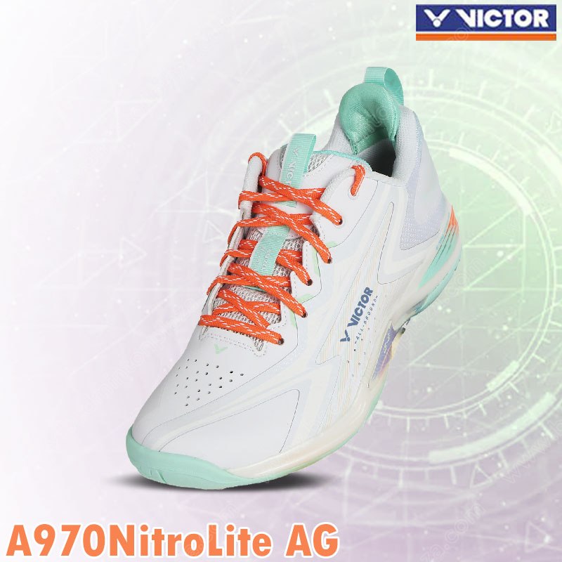 VICTOR ALL-AROUND A970NitroLite White/Brook Green