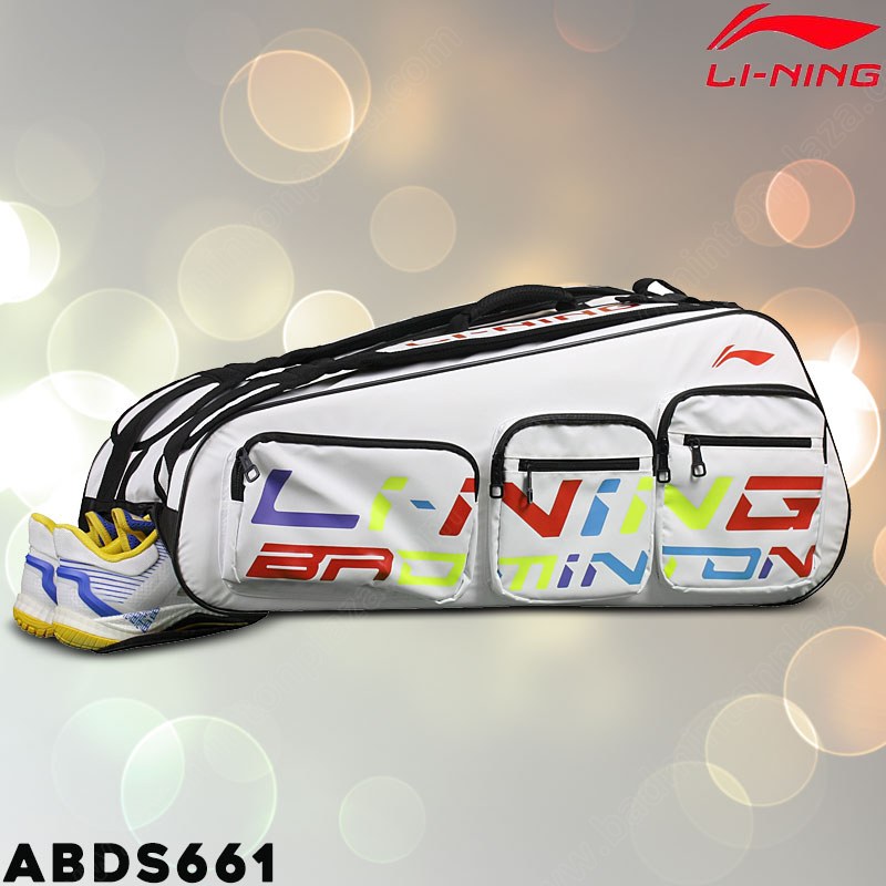 Badminton Bags LiNing ABDS661 6 in 1 Badminton Racket Bag (ABDS661