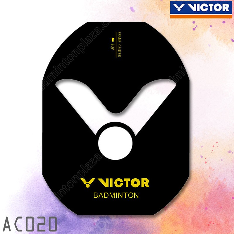 VICTOR BADMINTON RACKET STENCIL CARD (AC020)