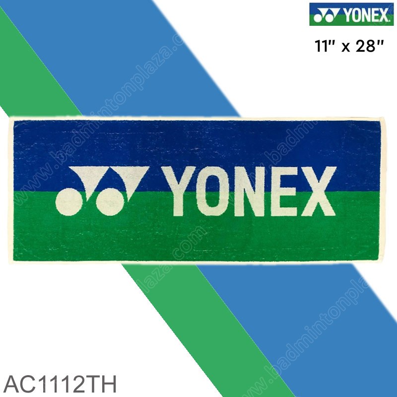 YONEX AC1112 11 x 28 Inches Sports Towel Blue/Gree